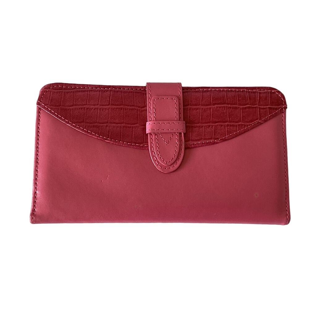 Pink Leather Wallet